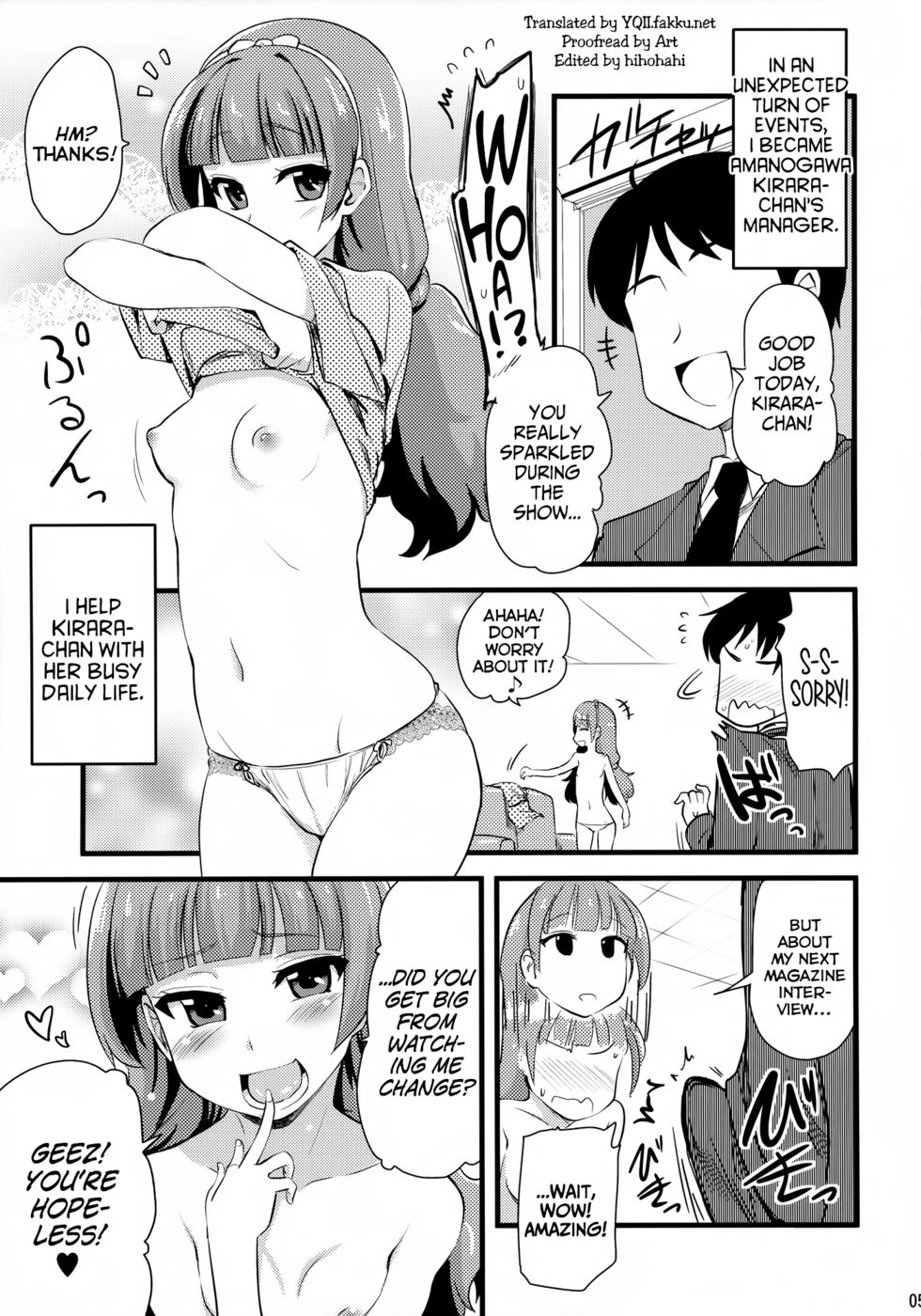 Hentai Manga Comic-I Became Kirara-chan's Manager-Read-4